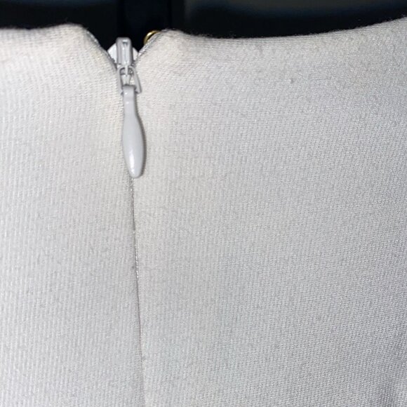 Ramy Brook Women's Ivory Kiera V-Neck Long Sleeve Mini Dress - Picture 5 of 8